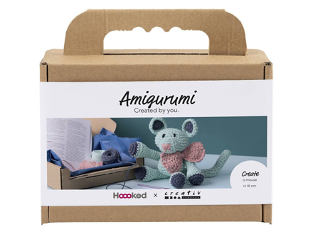 Creativ Company Sada na háčkovanie Amigurumi myška