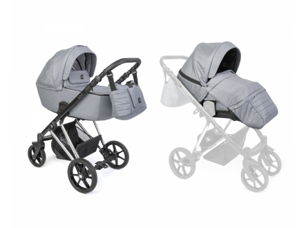 Dada Prams Apus kočárek 2v1 Special Edition SlateGrey