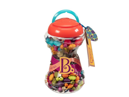 B-Toys Spojovacie korále a tvary Pop Arty 300 ks