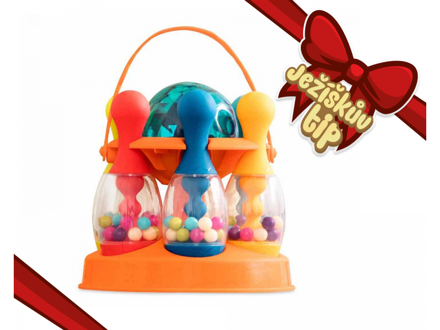 B-Toys Bowling sada so svietiacou guľou B-Toys Bowling sada so svietiacou guľou
