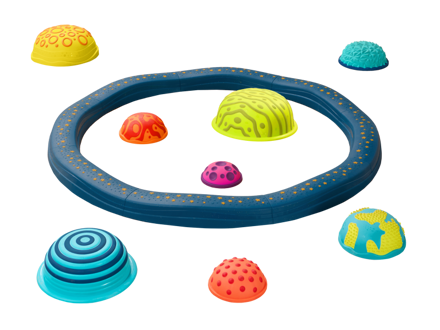 B-Toys Prekážková dráha so stupienkami Balance Planet Hopper