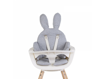 Childhome Sedacia podložka do detskej stoličky Rabbit Jersey Grey