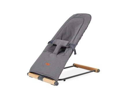 Childhome Lehátko skladacie Evolux Natural Anthracite