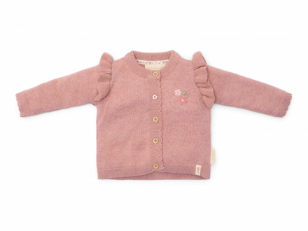 Little Dutch Kardigan pletený Fairy Pink veľ. 56