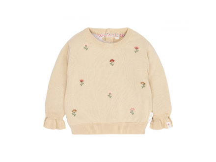 Little Dutch Svetřík pletený Vanilla vel. 74