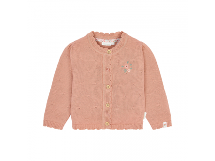 Little Dutch Kardigan pletený Deep Pink vel. 74