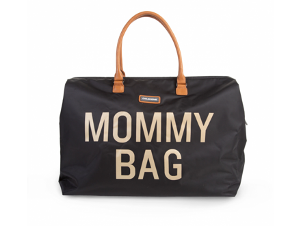Childhome Prebaľovacia taška  Mommy Bag Big Black Gold