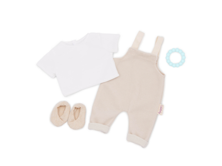 LullaBaby Nohavice pre bábiku s tričkom a doplnkami