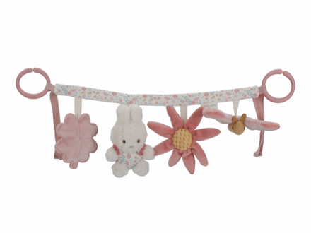 Little Dutch Reťaz na kočík králiček Miffy Lucky Blossom