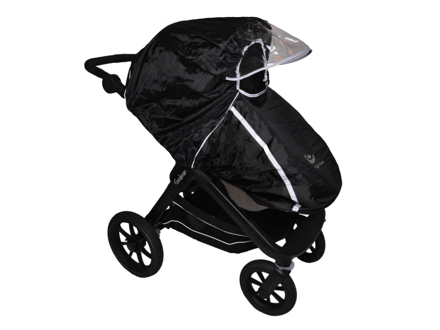 EasyGrow Pláštěnka na kočárek univerzální Black