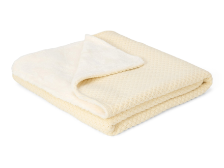 Little Dutch Deka pletená 70x100 cm Pure Soft White Little Dutch Deka pletená 70x100 cm Pure Soft White