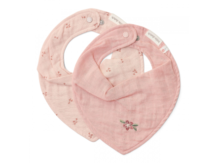 Little Dutch Podbradník bandana 2 ks Pure Blossom Little Dutch Podbradník bandana 2 ks Pure Blossom