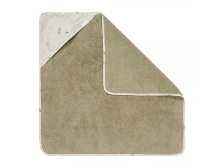 Little Dutch Osuška s kapucňou 100x100 cm Farma