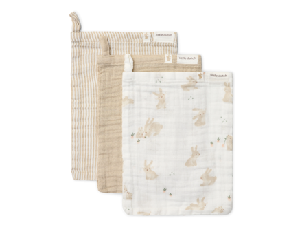 Little Dutch Žínky 3 ks Baby Bunny Little Dutch Žínky 3 ks Baby Bunny