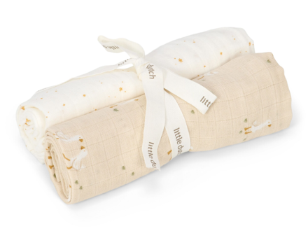 Little Dutch Plienky 70x70cm Husa Newborn Naturals