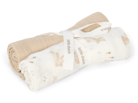 Little Dutch Plienky 70x70cm Baby Bunny