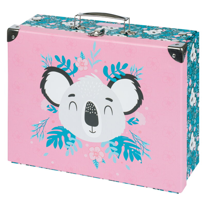 BAAGL Skladací školský kufrík Baby Koala s kovaním BAAGL Skladací školský kufrík Baby Koala s kovaním
