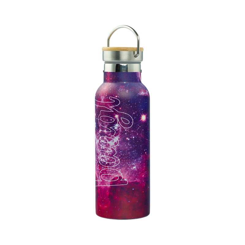BAAGL Termofľaša s bambusovým viečkom Galaxy, 500 ml BAAGL Termofľaša s bambusovým viečkom Galaxy, 500 ml