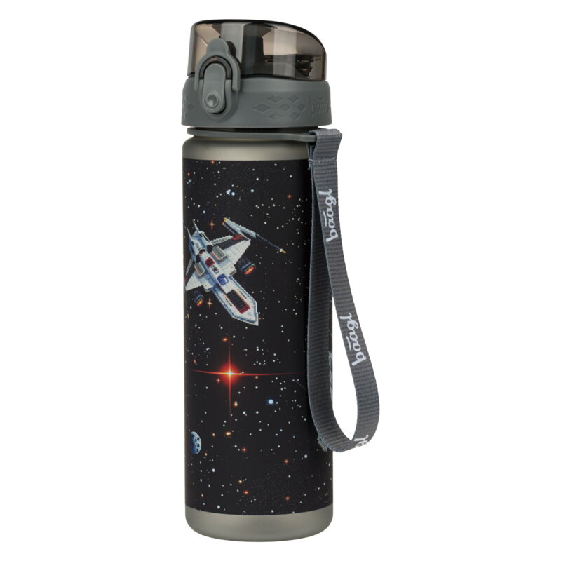 BAAGL Tritanová fľaša na nápoje Pixel Space, 500 ml BAAGL Tritanová fľaša na nápoje Pixel Space, 500 ml