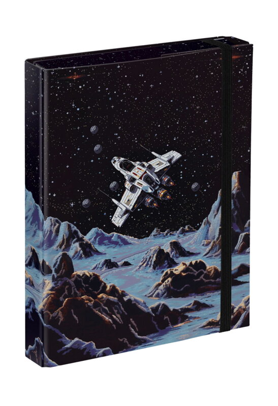 BAAGL Dosky na školské zošity A5 Pixel Space BAAGL Dosky na školské zošity A5 Pixel Space