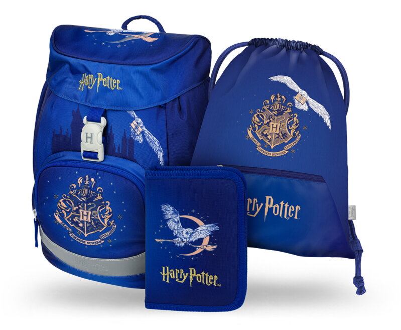 BAAGL SET 3 Airy Harry Potter Rokfort Hedviga: batoh, peračník, vrecko BAAGL SET 3 Airy Harry Potter Rokfort Hedviga: batoh, peračník, vrecko