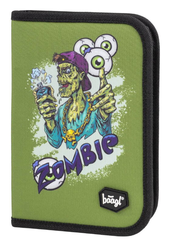 BAAGL Školský peračník klasik dve chlopne Zombie BAAGL Školský peračník klasik dve chlopne Zombie