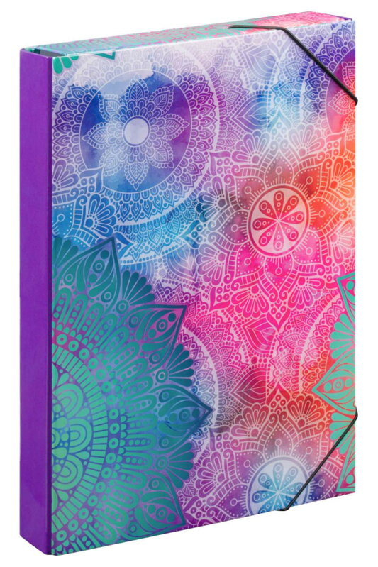 BAAGL Dosky na školské zošity A4 Jumbo Mandala BAAGL Dosky na školské zošity A4 Jumbo Mandala