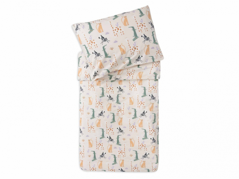 Jollein Obliečky 140x100 a 40x60 cm Jungle Jumbo Jollein Obliečky 140x100 a 40x60 cm Jungle Jumbo