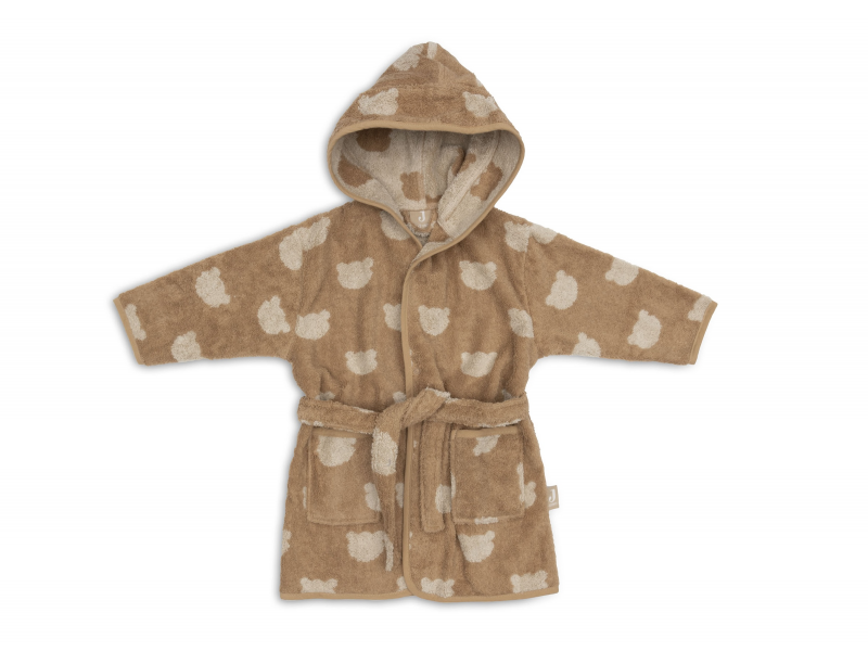 Jollein Župan froté 1-2 roky Jacquard Teddy Bear
