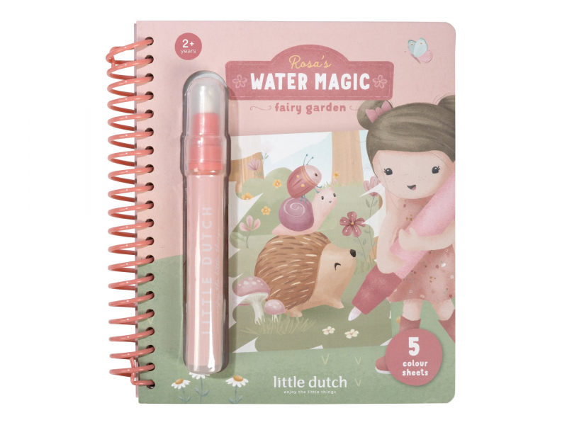 Little Dutch Kníha kúzlenia s vodou Rosa Fairy Garden