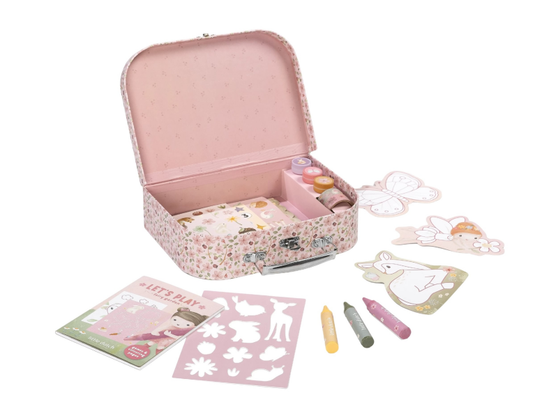 Little Dutch Kreatívna sada v kufríku Rosa