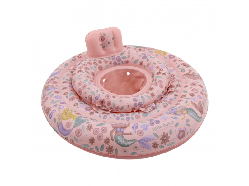 Little Dutch Nafukovací kruh pre bábätká Dreamy Mermaid