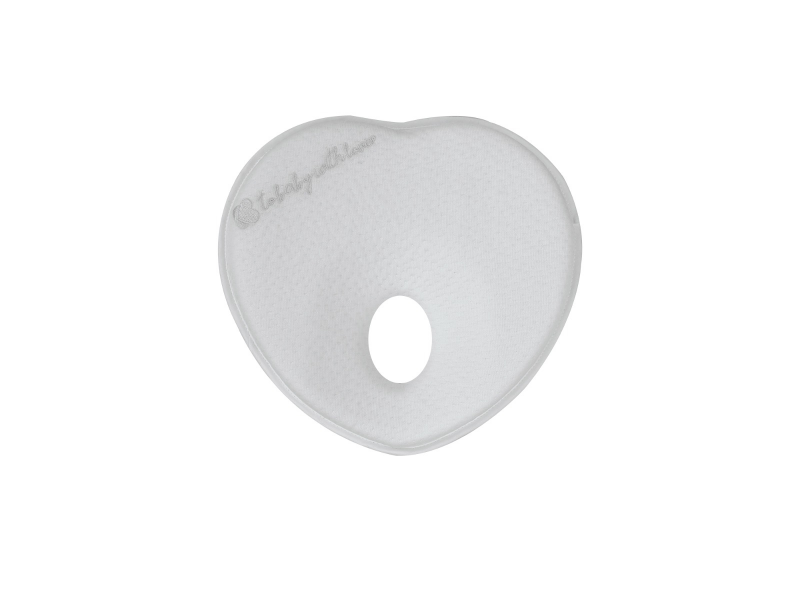 KikkaBoo Ergonomický vankúšik z pamäťovej peny Heart Airknit Grey KikkaBoo Ergonomický vankúšik z pamäťovej peny Heart Airknit Grey