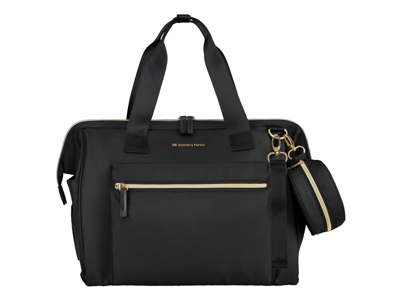 KikkaBoo Prebaľovacia taška Maxi Black KikkaBoo Prebaľovacia taška Maxi Black