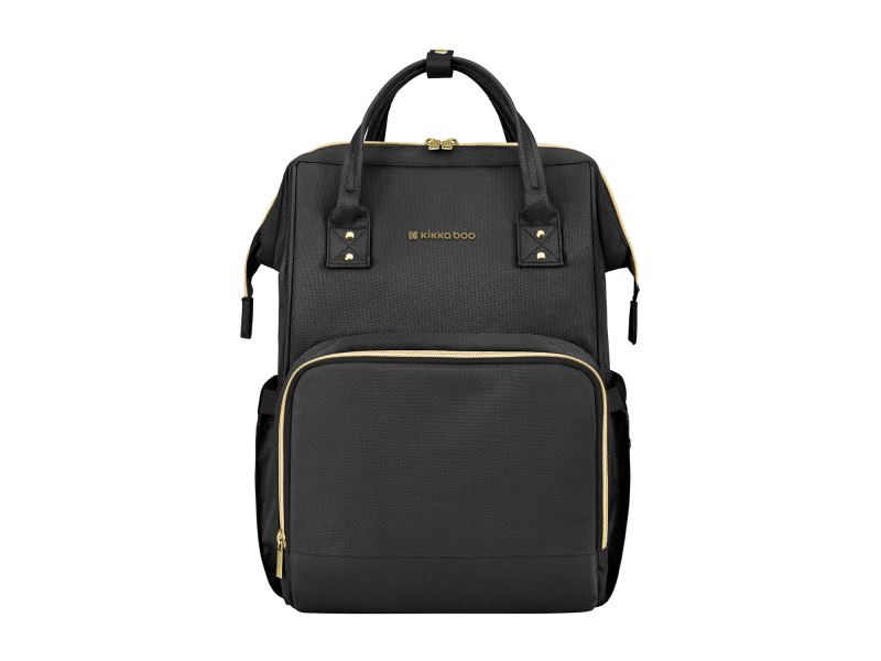 KikkaBoo Prebaľovací batoh Siena Black & Gold KikkaBoo Prebaľovací batoh Siena Black & Gold