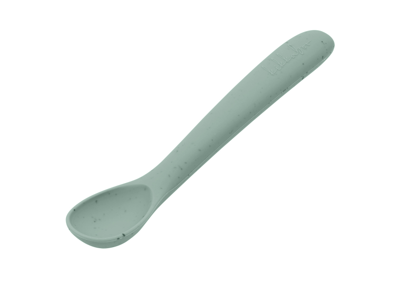 KikkaBoo Lžička Platinum Silicone Sage KikkaBoo Lžička Platinum Silicone Sage