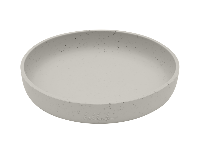 KikkaBoo Talíř Platinum Silicone Sand KikkaBoo Talíř Platinum Silicone Sand