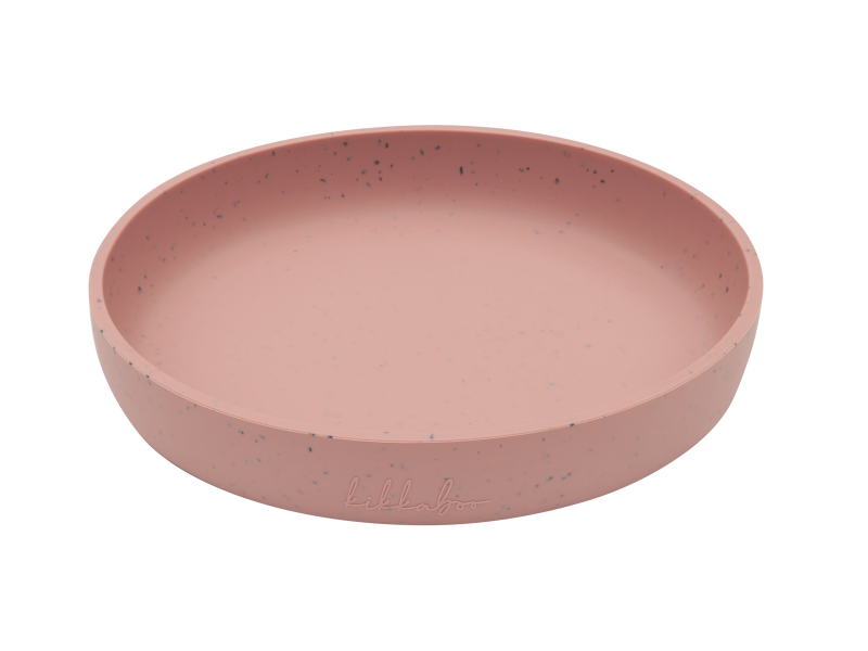 KikkaBoo Talíř Platinum Silicone Blush KikkaBoo Talíř Platinum Silicone Blush