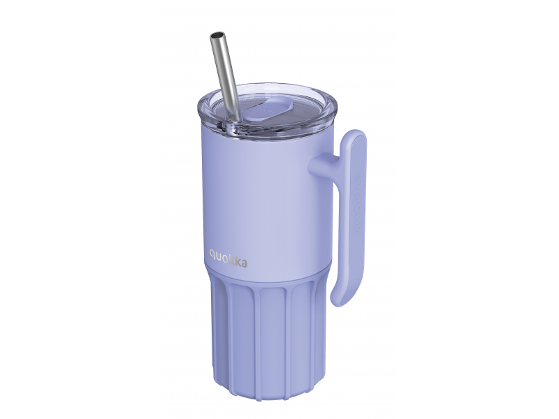 Quokka Nerezový termohrnček so slamkou Umi Lavender 720 ml Quokka Nerezový termohrnček so slamkou Umi Lavender 720 ml