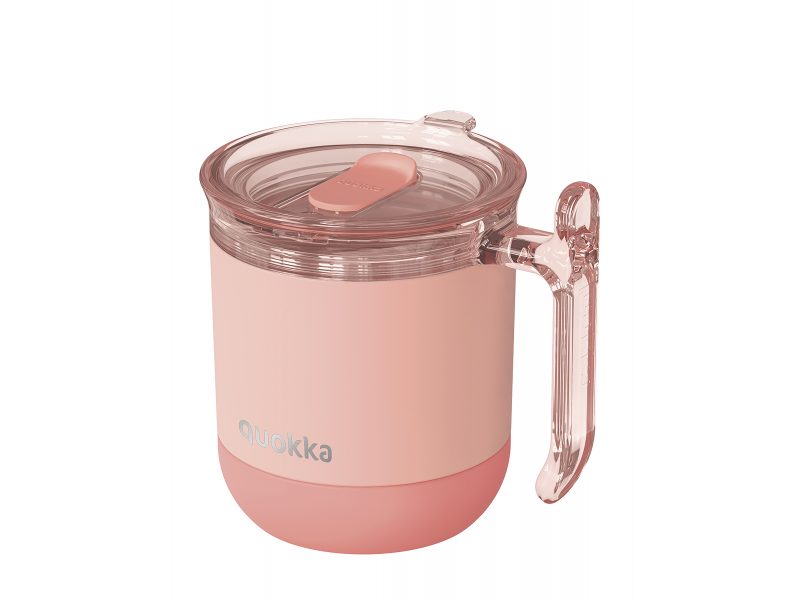 Quokka Nerezový termohrnček Wave Peachy Pink 260 ml Quokka Nerezový termohrnček Wave Peachy Pink 260 ml