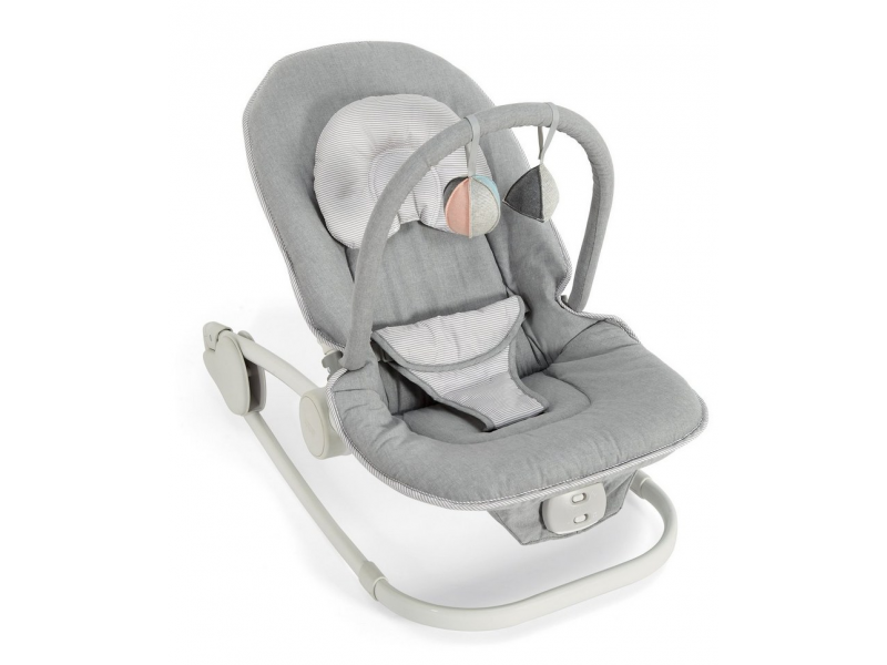 Mamas & Papas Lehátko Wave Rocker Grey Melange Mamas & Papas Lehátko Wave Rocker Grey Melange