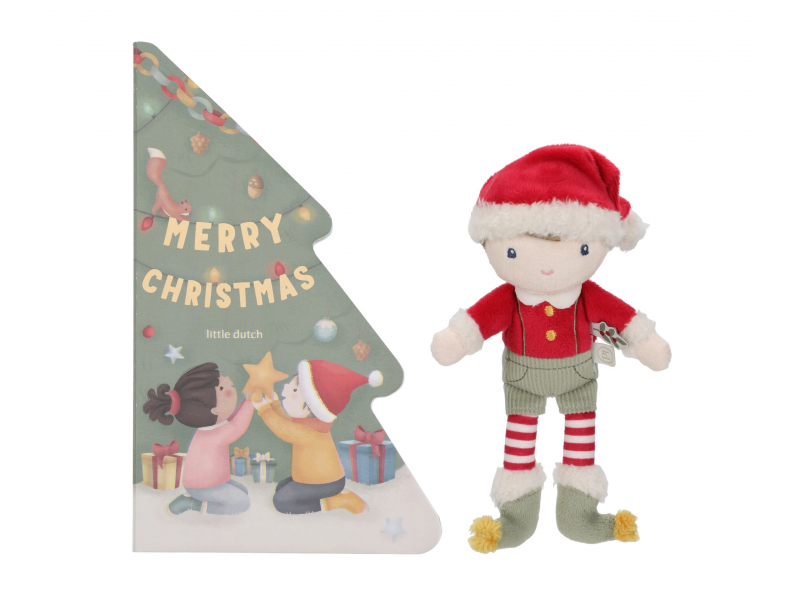 Little Dutch Darčeková sada s vianočnou knižkou