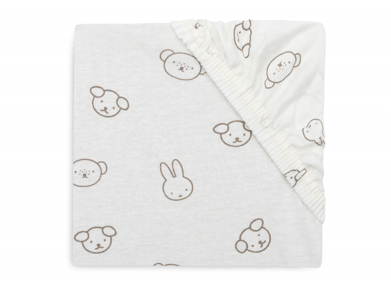 Jollein Napínacia plachta 140/150 x 70/75 cm Miffy & Friends Jollein Napínacia plachta 140/150 x 70/75 cm Miffy & Friends