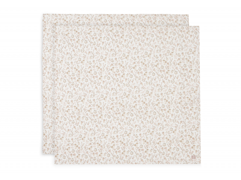 Jollein Plienky zavinovacie 2ks 115x115 cm Bloomy Jollein Plienky zavinovacie 2ks 115x115 cm Bloomy