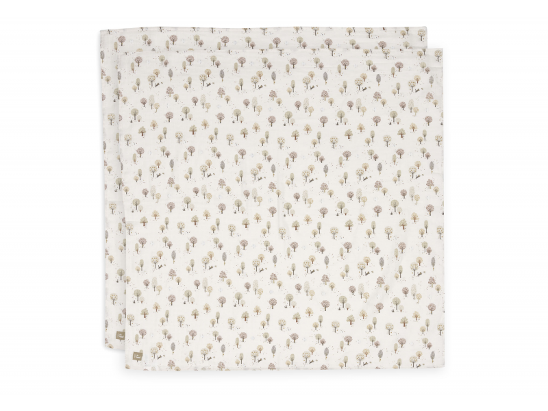 Jollein Plienky zavinovacie 2ks 115x115 cm Tiny Park Jollein Plienky zavinovacie 2ks 115x115 cm Tiny Park