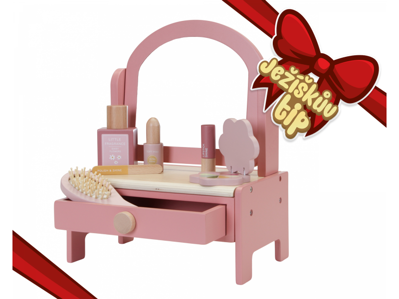 Little Dutch Toaletný stolík s príslušenstvom Little Dutch Toaletný stolík s príslušenstvom