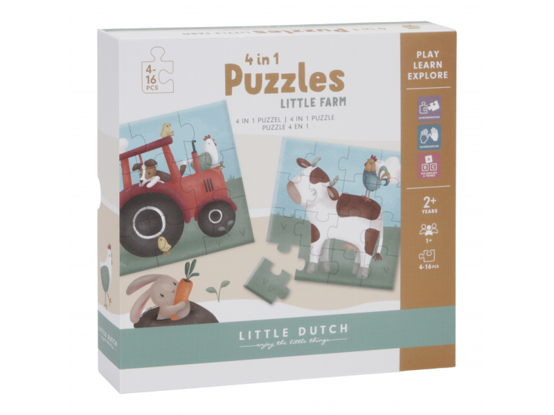 Little Dutch Puzzle 4v1 Farma Little Dutch Puzzle 4v1 Farma