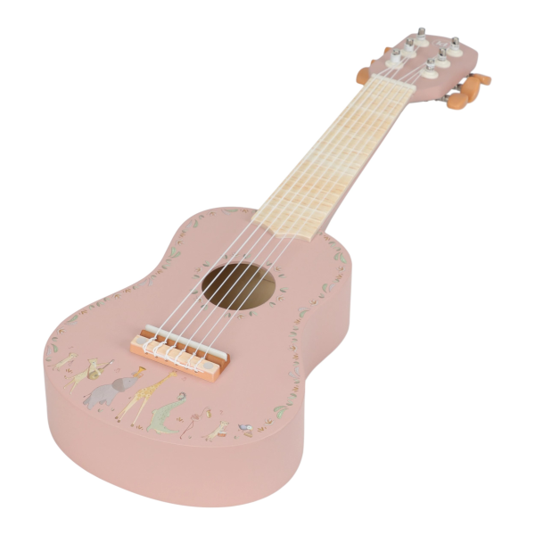 Little Dutch Gitara drevená Pink Safari Friends