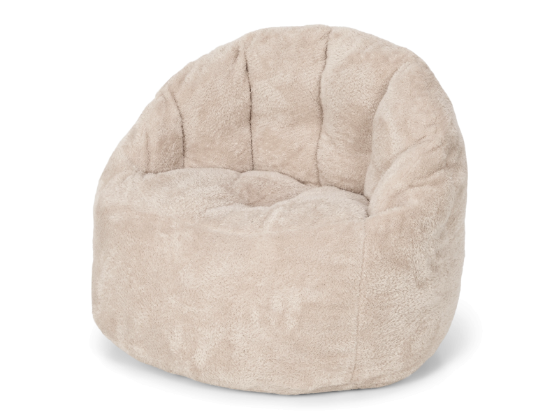 Little Dutch Kreslo detské plyšové Soft Beige