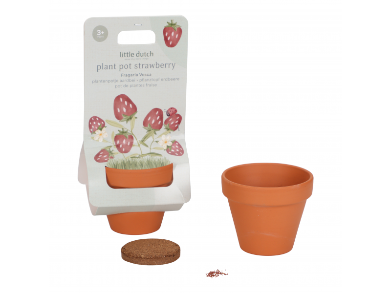 Little Dutch Kvetináč jahody Forest Friends